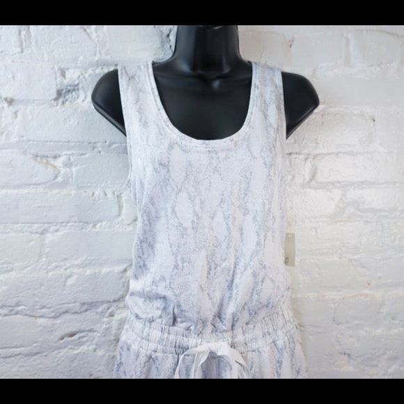 NWT,Daily Ritual,ULTRA Soft Jumpsuit/Romper, Elastic Waist with Tie, Sleeveless - Picture 14 of 16